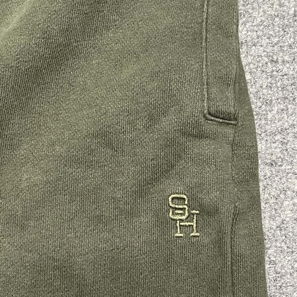 The Stronghold Olive Green Cotton Blend Lounge Pants Joggers L - Picture 3 of 11